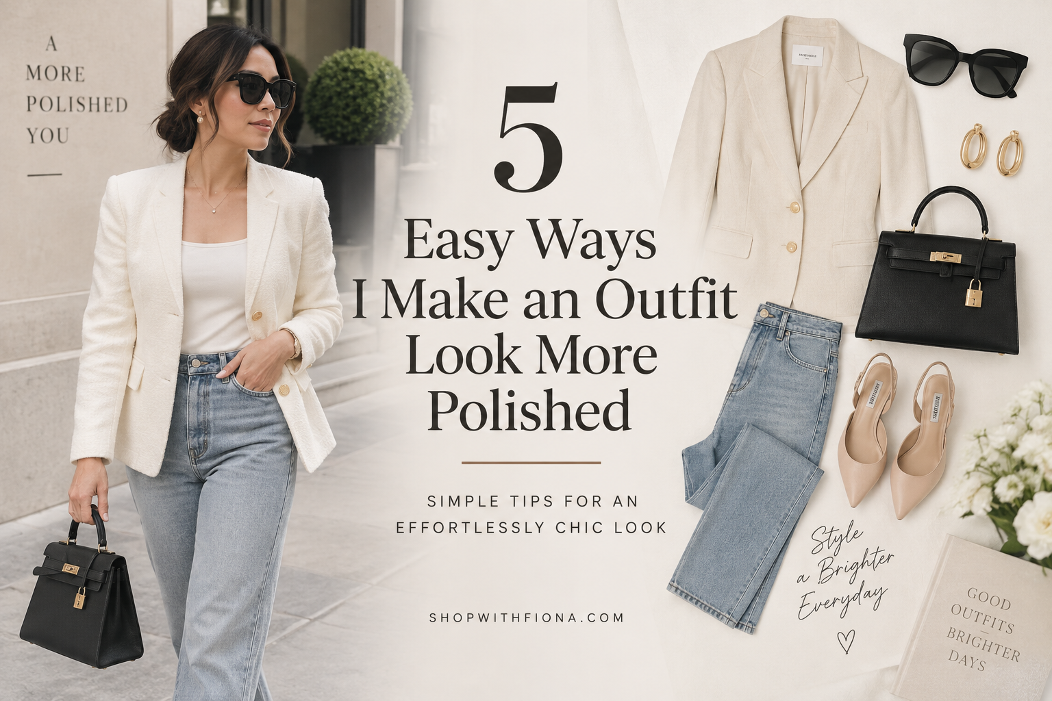 5 Easy Ways I Make an Outfit Look More Polished